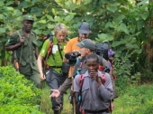 El multiaventurero Jesús Calleja ha completado con éxito su expedición en Ruwenzori, Uganda.